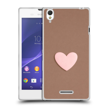 Силиконовый чехол на Sony Xperia T3 с принтом женский Силиконовый чехол на Sony Xperia T3 с принтом женский