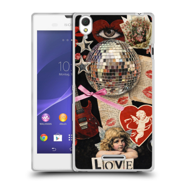 Силиконовый чехол на Sony Xperia T3 с принтом для девочек Силиконовый чехол на Sony Xperia T3 с принтом для девочек