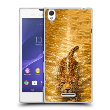 Силиконовый чехол на Sony Xperia T3 с принтом женский Силиконовый чехол на Sony Xperia T3 с принтом женский