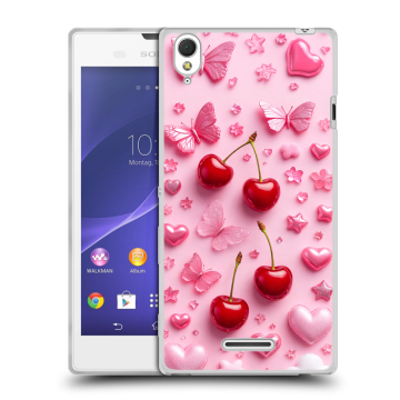 Силиконовый чехол на Sony Xperia T3 с принтом для девочек Силиконовый чехол на Sony Xperia T3 с принтом для девочек