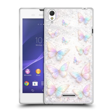 Силиконовый чехол на Sony Xperia T3 с принтом женский Силиконовый чехол на Sony Xperia T3 с принтом женский