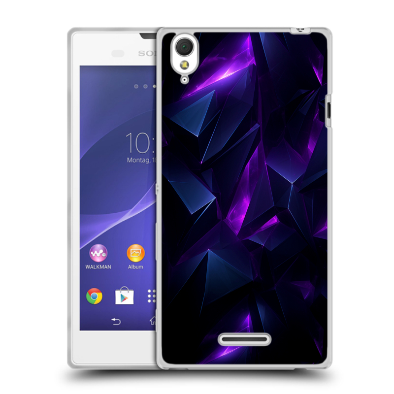 Силиконовый чехол на Sony Xperia T3 с принтом Абстракиция Силиконовый чехол на Sony Xperia T3 с принтом Абстракиция