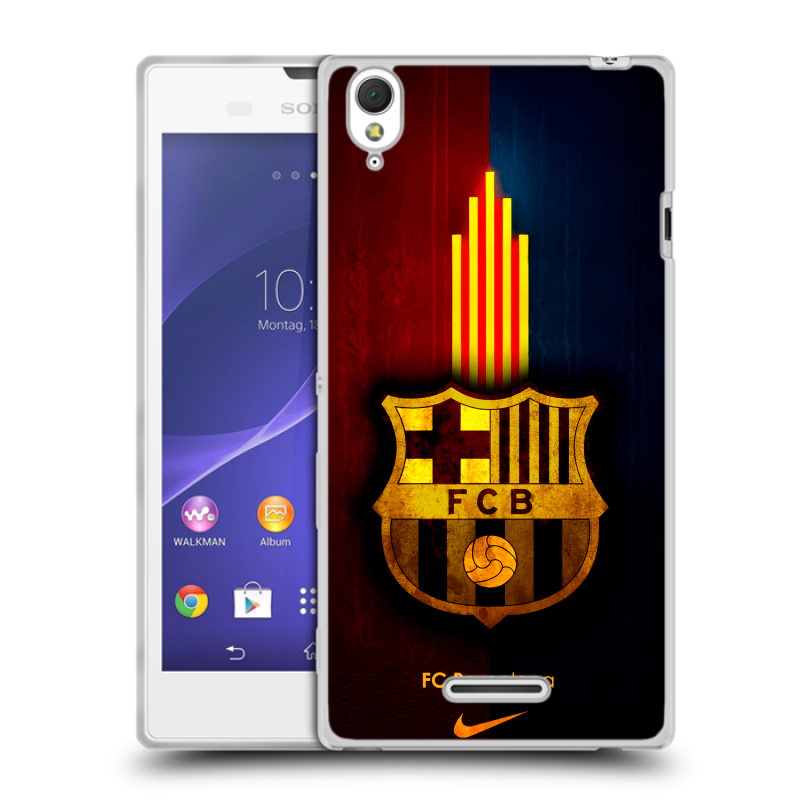 Силиконовый чехол на Sony Xperia T3 с принтом Барселона Barcelona Силиконовый чехол на Sony Xperia T3 с принтом Барселона Barcelona