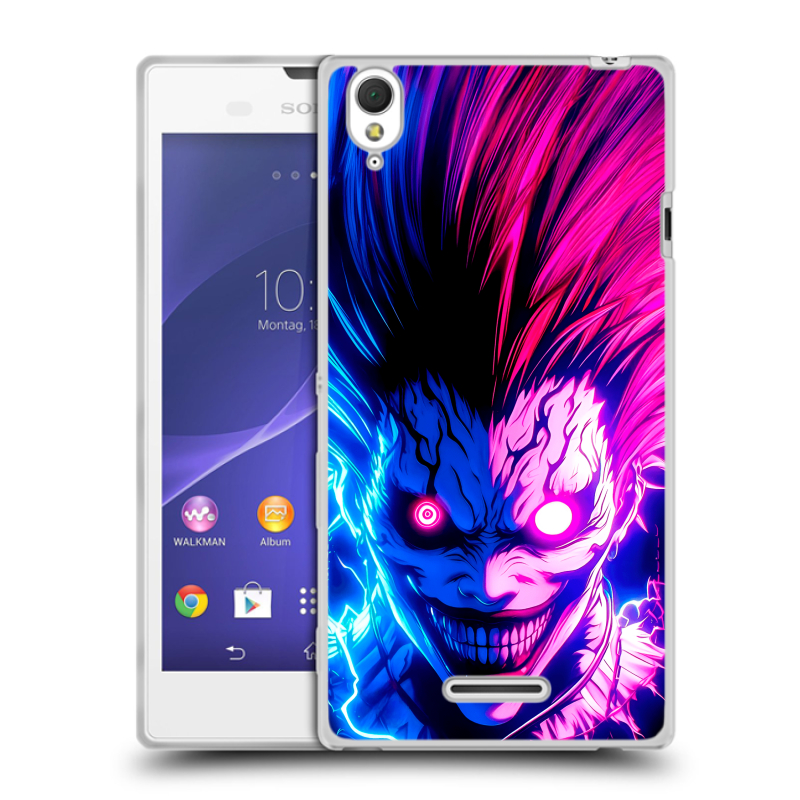 Силиконовый чехол на Sony Xperia T3 с принтом Death note Тетрадь смерти Силиконовый чехол на Sony Xperia T3 с принтом Death note Тетрадь смерти