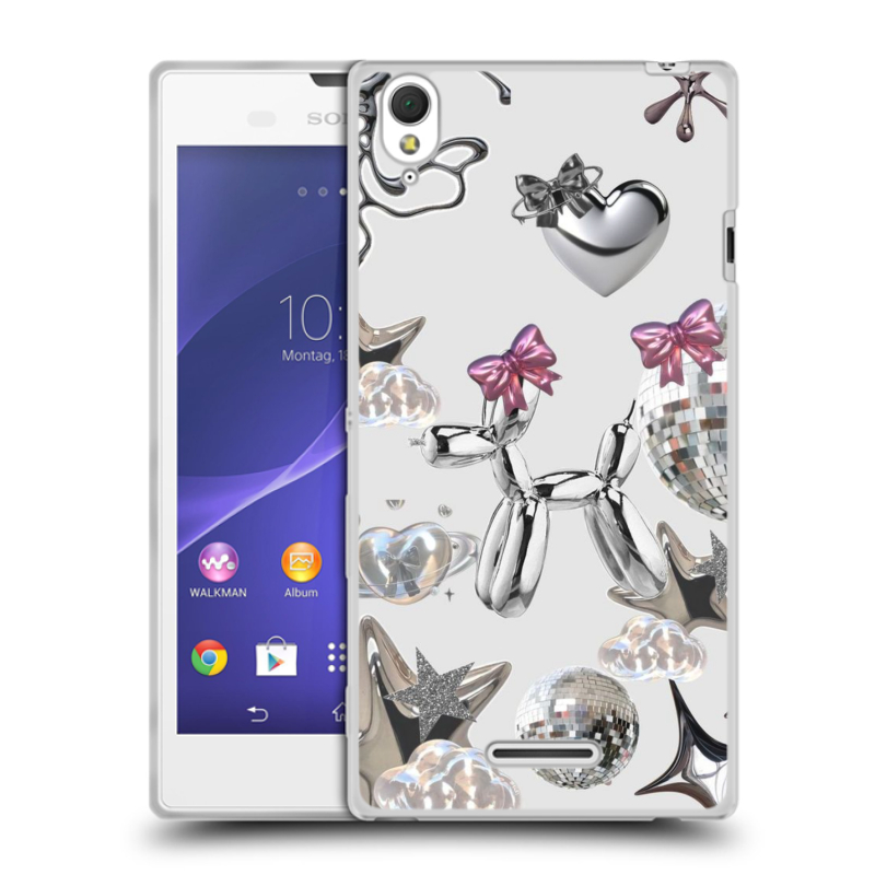 Силиконовый чехол на Sony Xperia T3 с принтом Y2K Силиконовый чехол на Sony Xperia T3 с принтом Y2K