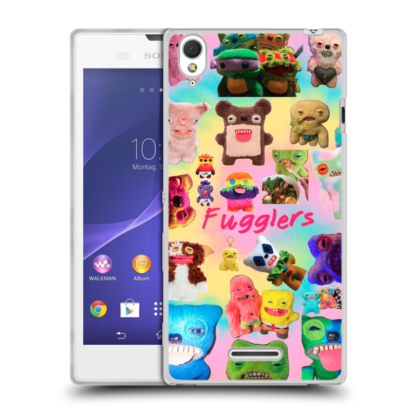 Силиконовый чехол на Sony Xperia T3 с принтом Флагер Fuggler Силиконовый чехол на Sony Xperia T3 с принтом Флагер Fuggler
