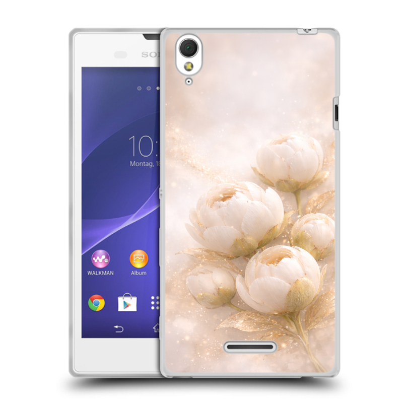 Силиконовый чехол на Sony Xperia T3 с принтом женский Силиконовый чехол на Sony Xperia T3 с принтом женский