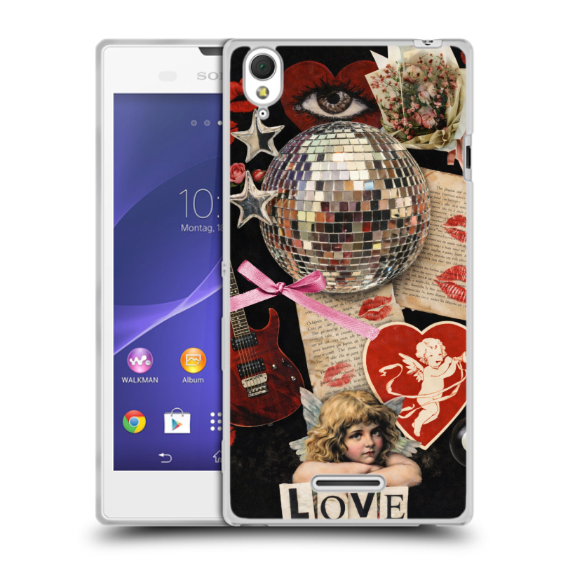 Силиконовый чехол на Sony Xperia T3 с принтом для девочек Силиконовый чехол на Sony Xperia T3 с принтом для девочек