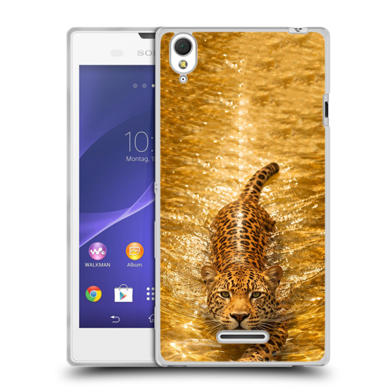 Силиконовый чехол на Sony Xperia T3 с принтом женский Силиконовый чехол на Sony Xperia T3 с принтом женский