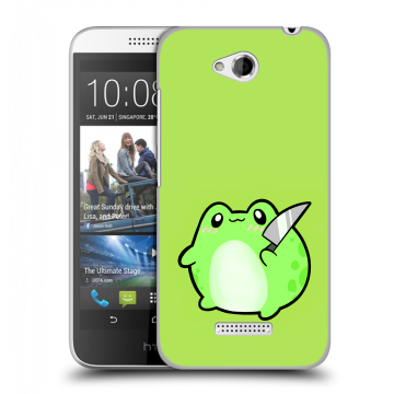 Силиконовый чехол на HTC Desire 616 с принтом Лягушенок Силиконовый чехол на HTC Desire 616 с принтом Лягушенок