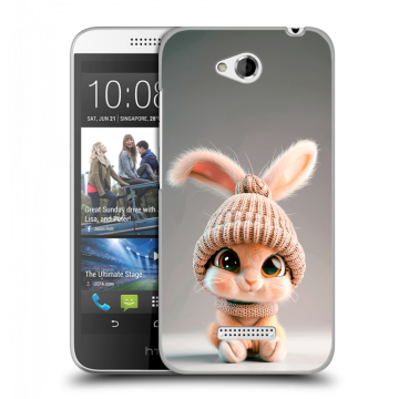 Силиконовый чехол на HTC Desire 616 с принтом Кролик Силиконовый чехол на HTC Desire 616 с принтом Кролик