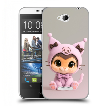 Силиконовый чехол на HTC Desire 616 с принтом Куроми Kuromi 