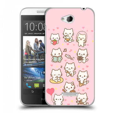 Силиконовый чехол на HTC Desire 616 с принтом Hello Kitty Хелоу Кити Силиконовый чехол на HTC Desire 616 с принтом Hello Kitty Хелоу Кити