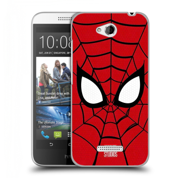 Силиконовый чехол на HTC Desire 616 с принтом человек паук spiderman Силиконовый чехол на HTC Desire 616 с принтом человек паук spiderman