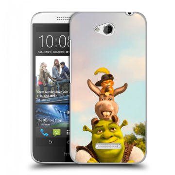 Силиконовый чехол на HTC Desire 616 с принтом Шрек Shrek Силиконовый чехол на HTC Desire 616 с принтом Шрек Shrek