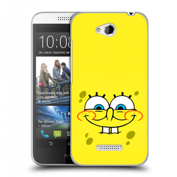 Силиконовый чехол на HTC Desire 616 с принтом спанчбоб спанч боб Силиконовый чехол на HTC Desire 616 с принтом спанчбоб спанч боб