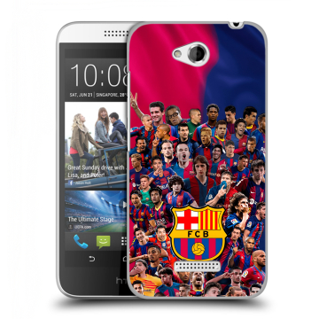 Силиконовый чехол на HTC Desire 616 с принтом Барселона Barcelona Силиконовый чехол на HTC Desire 616 с принтом Барселона Barcelona