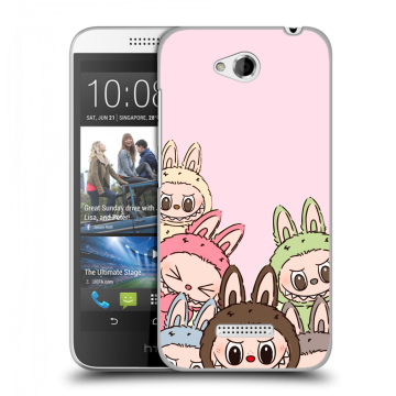Силиконовый чехол на HTC Desire 616 с принтом Лабубу Силиконовый чехол на HTC Desire 616 с принтом Лабубу