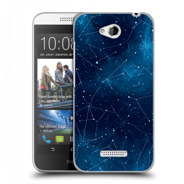 Силиконовый чехол на HTC Desire 616 с принтом Космос звезды Силиконовый чехол на HTC Desire 616 с принтом Космос звезды