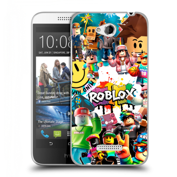 Силиконовый чехол на HTC Desire 616 с принтом Roblox Роблокс Силиконовый чехол на HTC Desire 616 с принтом Roblox Роблокс