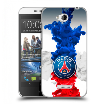 Силиконовый чехол на HTC Desire 616 с принтом PSG ПСЖ