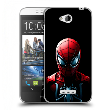 Силиконовый чехол на HTC Desire 616 с принтом Spiderman Человек паук Силиконовый чехол на HTC Desire 616 с принтом Spiderman Человек паук
