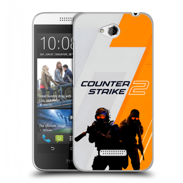 Силиконовый чехол на HTC Desire 616 с принтом Counter Strike Силиконовый чехол на HTC Desire 616 с принтом Counter Strike