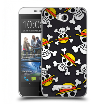 Силиконовый чехол на HTC Desire 616 с принтом One Piece Ван Пис