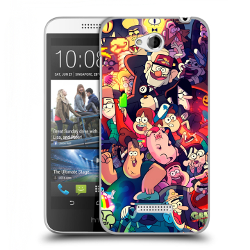 Силиконовый чехол на HTC Desire 616 с принтом Gravity Falls Гравити Фолз Силиконовый чехол на HTC Desire 616 с принтом Gravity Falls Гравити Фолз