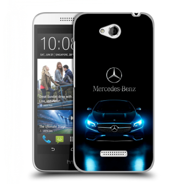 Силиконовый чехол на HTC Desire 616 с принтом Mercedes Мерседес Силиконовый чехол на HTC Desire 616 с принтом Mercedes Мерседес