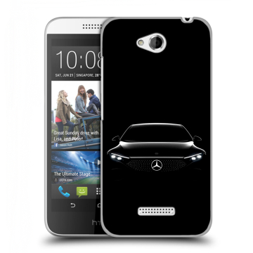 Силиконовый чехол на HTC Desire 616 с принтом Mercedes Мерседес