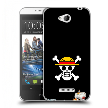 Силиконовый чехол на HTC Desire 616 с принтом One Piece Ван Пис