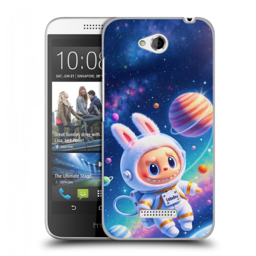 Силиконовый чехол на HTC Desire 616 с принтом Labubu Лабубу