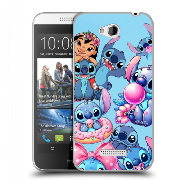 Силиконовый чехол на HTC Desire 616 с принтом Лило и Стич Силиконовый чехол на HTC Desire 616 с принтом Лило и Стич