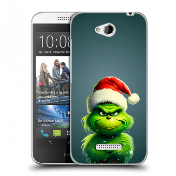 Силиконовый чехол на HTC Desire 616 с принтом Новый год Силиконовый чехол на HTC Desire 616 с принтом Новый год