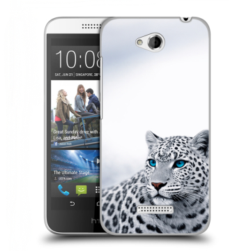 Силиконовый чехол на HTC Desire 616 с принтом женский