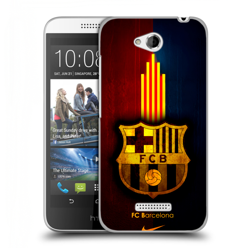 Силиконовый чехол на HTC Desire 616 с принтом Барселона Barcelona Силиконовый чехол на HTC Desire 616 с принтом Барселона Barcelona