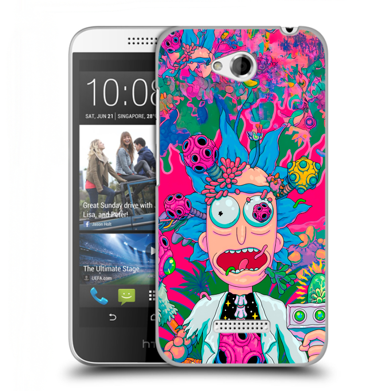 Пластиковый чехол на HTC Desire 616 с принтом Рик и Морти Rick Morty Пластиковый чехол на HTC Desire 616 с принтом Рик и Морти Rick Morty