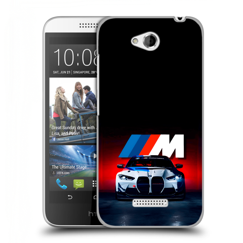 Пластиковый чехол на HTC Desire 616 с принтом БМВ BMW Пластиковый чехол на HTC Desire 616 с принтом БМВ BMW