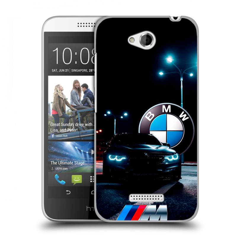 Силиконовый чехол на HTC Desire 616 с принтом БМВ BMW Силиконовый чехол на HTC Desire 616 с принтом БМВ BMW