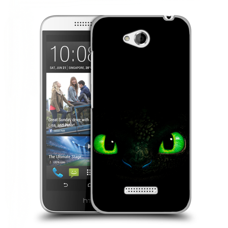 Пластиковый чехол на HTC Desire 616 с принтом Как приручить дракона Пластиковый чехол на HTC Desire 616 с принтом Как приручить дракона
