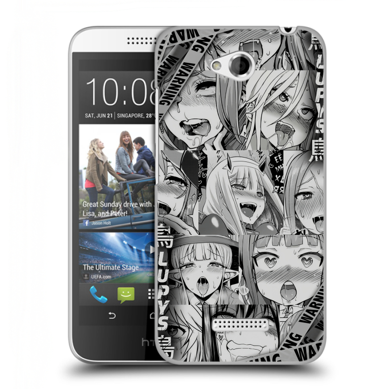 Пластиковый чехол на HTC Desire 616 с принтом Ahegao Ахегао Аниме Пластиковый чехол на HTC Desire 616 с принтом Ahegao Ахегао Аниме