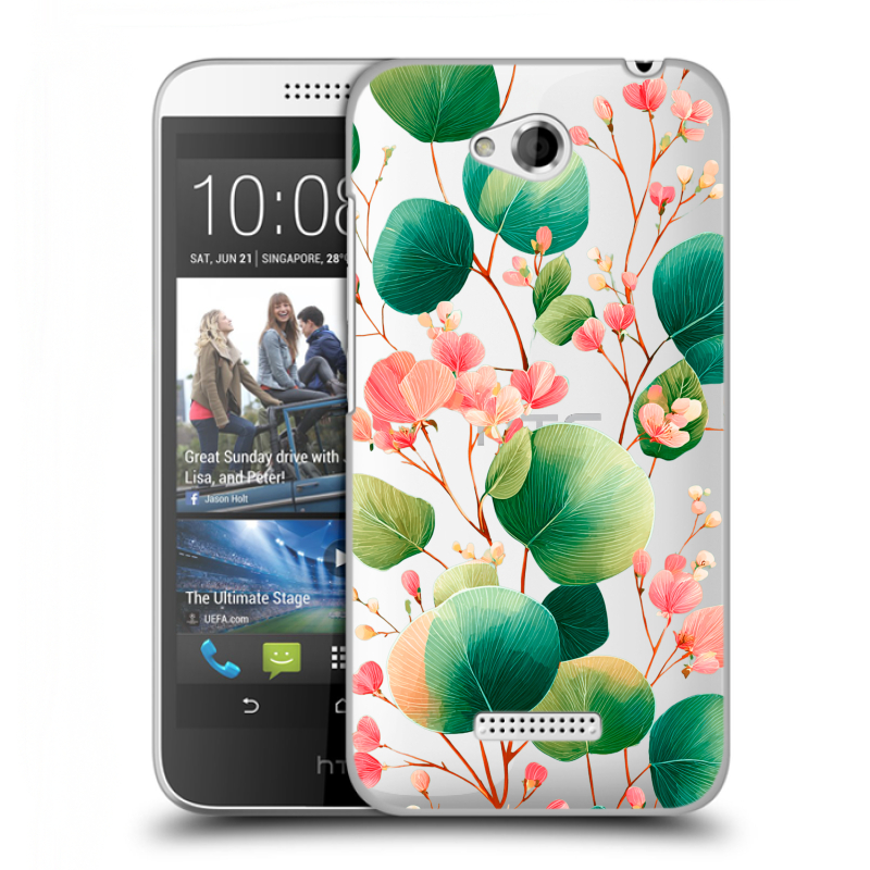 Силиконовый чехол на HTC Desire 616 с принтом женский Силиконовый чехол на HTC Desire 616 с принтом женский