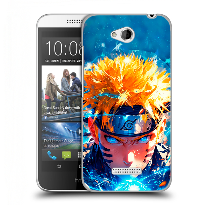 Силиконовый чехол на HTC Desire 616 с принтом Аниме Наруто Naruto Силиконовый чехол на HTC Desire 616 с принтом Аниме Наруто Naruto