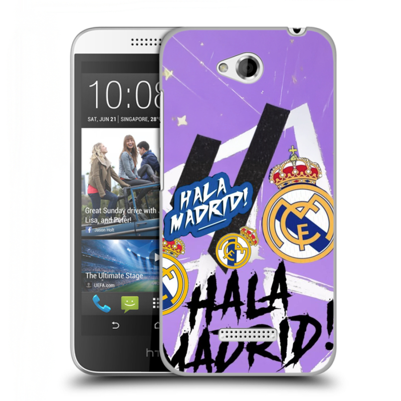 Силиконовый чехол на HTC Desire 616 с принтом Real Madrid Реал Мадрид Силиконовый чехол на HTC Desire 616 с принтом Real Madrid Реал Мадрид
