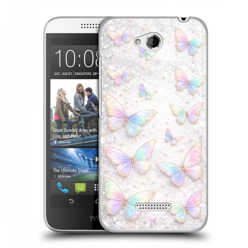 Силиконовый чехол на HTC Desire 616 с принтом женский Силиконовый чехол на HTC Desire 616 с принтом женский