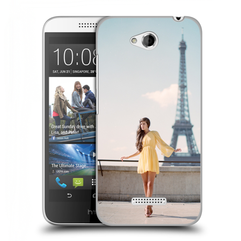 Пластиковый чехол на HTC Desire 616 с принтом Париж Пластиковый чехол на HTC Desire 616 с принтом Париж