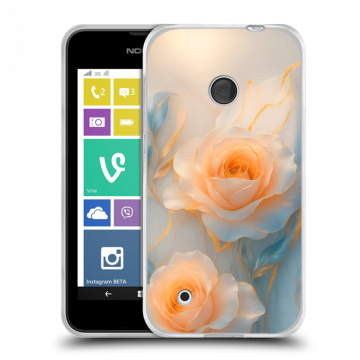 Пластиковый чехол на Nokia Lumia 530 с принтом Женский