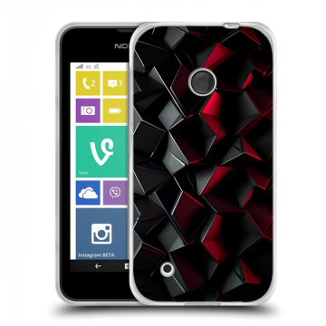 Пластиковый чехол на Nokia Lumia 530 с принтом Абстракция