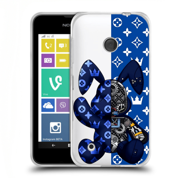 Пластиковый чехол на Nokia Lumia 530 с принтом Луи робот Пластиковый чехол на Nokia Lumia 530 с принтом Луи робот